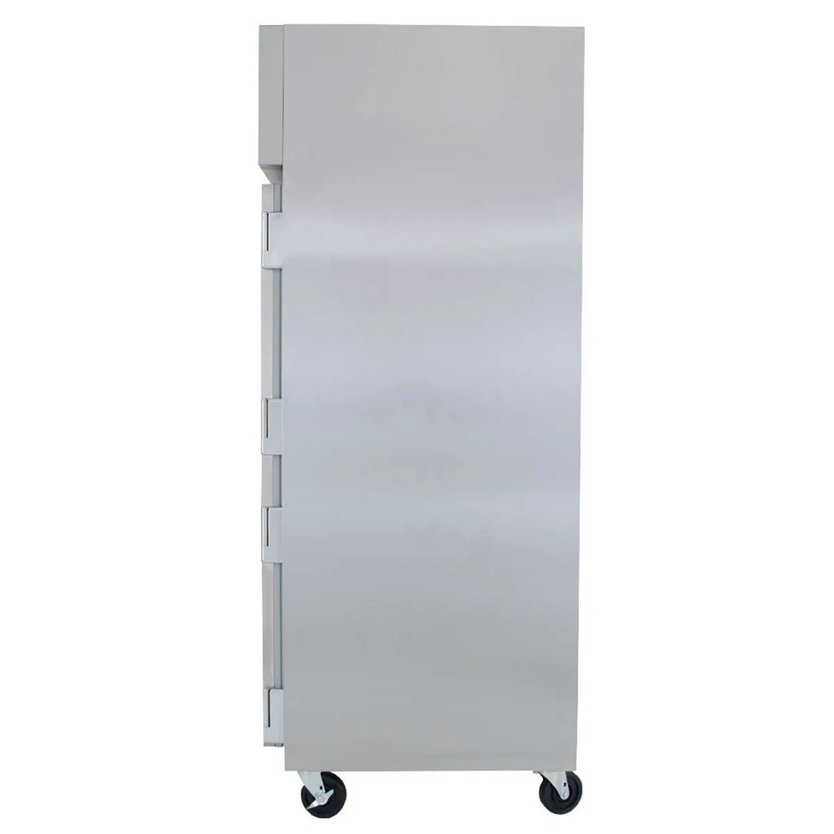 True STR3R-3S 77" 3-Section Reach-In Refrigerator w/ 3 Solid Doors, Top Mount, Stainless Steel