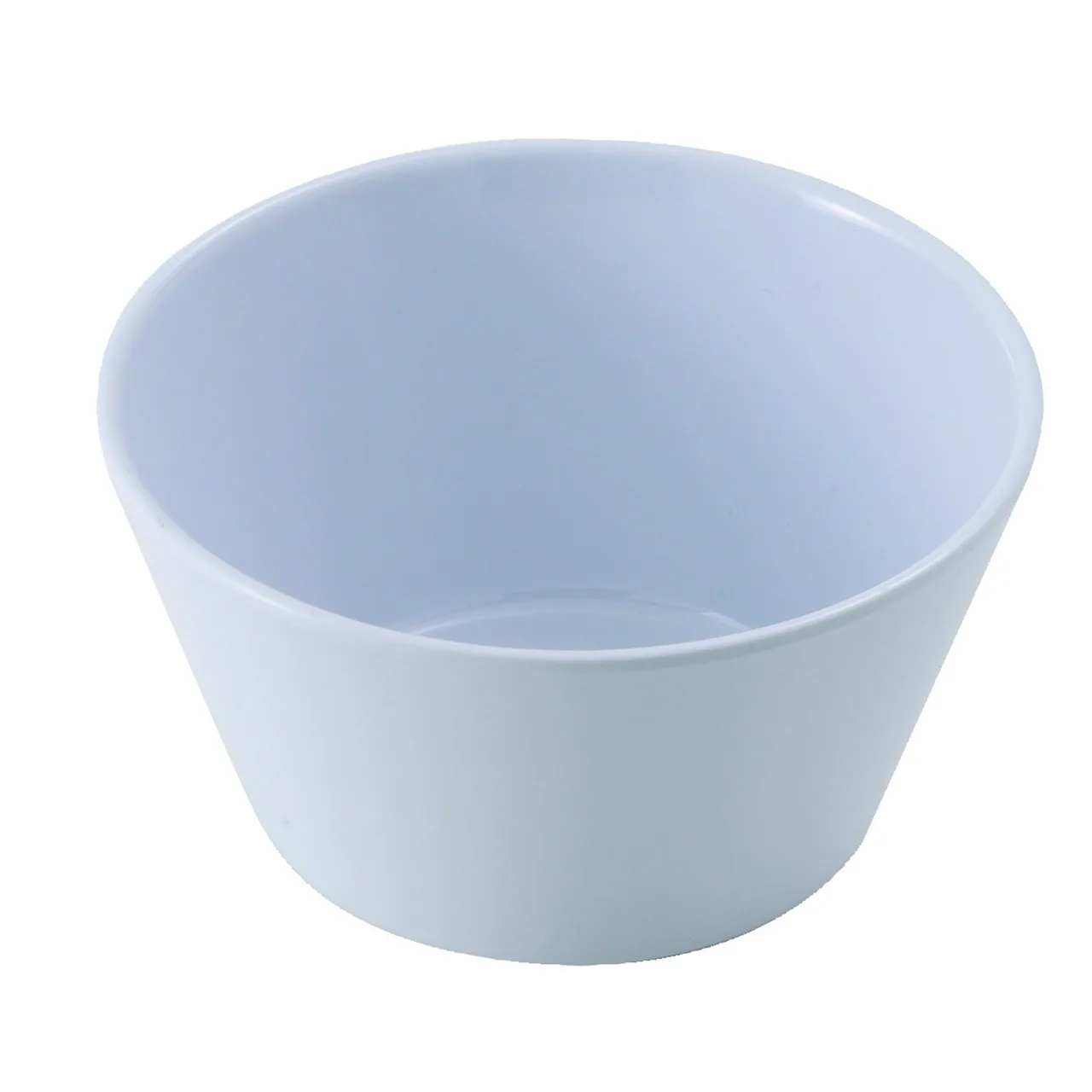 Winco MMB-8W White Melamine Bouillon Cup, 8 oz 3-7/8" Dia., Dishwasher Safe - 1 Dozen