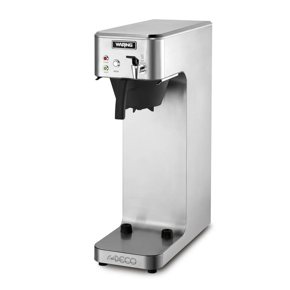 Waring WCM70PAP Café Deco™ Airpot Coffee Brewer, Single Brewer – Automatic Fill, 4‑Gal/hr, 120V