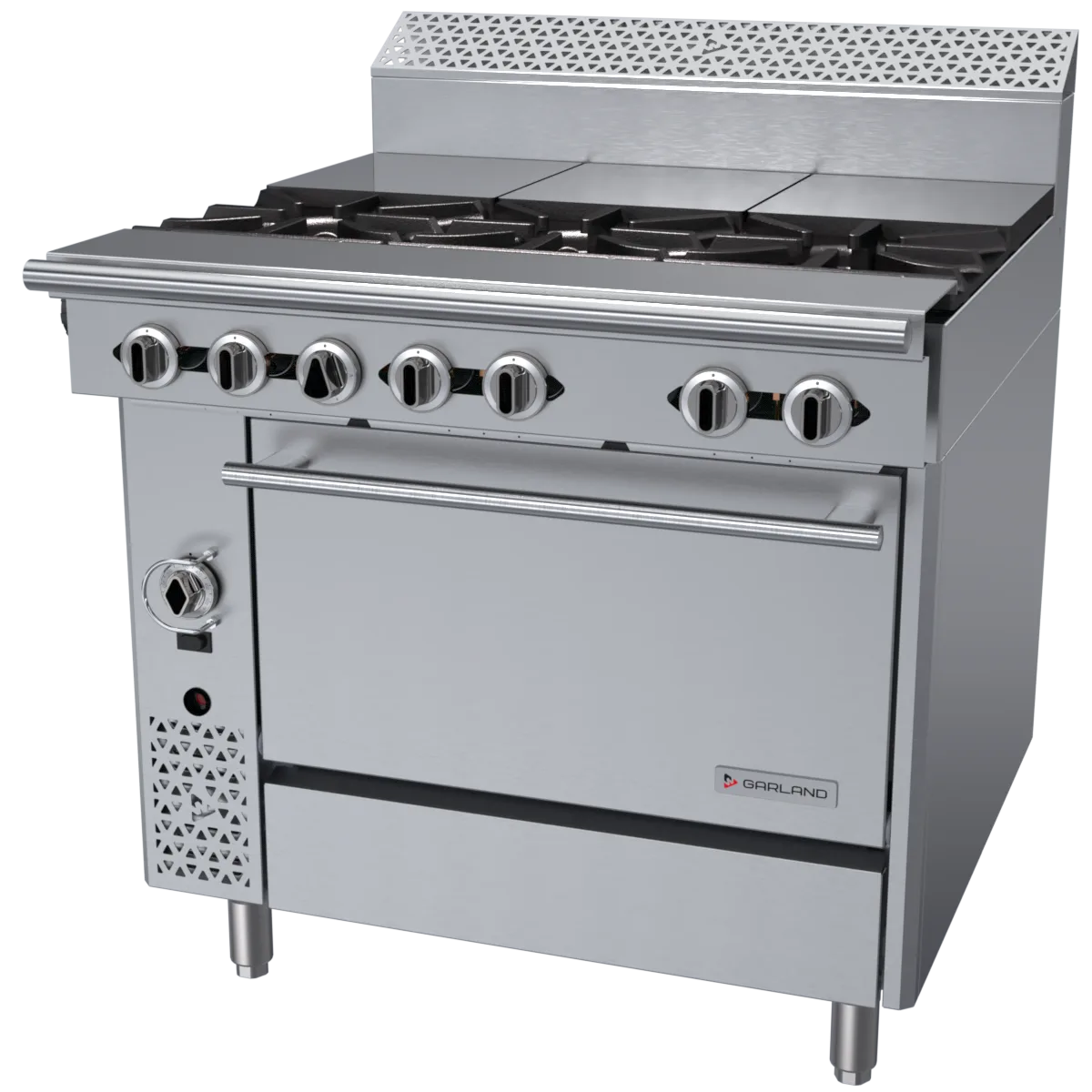 Garland US Range C36-15C Garland Cuisine Series Heavy Duty Range, Gas, 36"