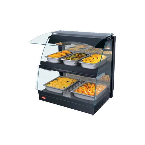 Hatco GRCMW-1DH 26" Self-Service Countertop Glo-Ray™ Curved Merchandising Warmer