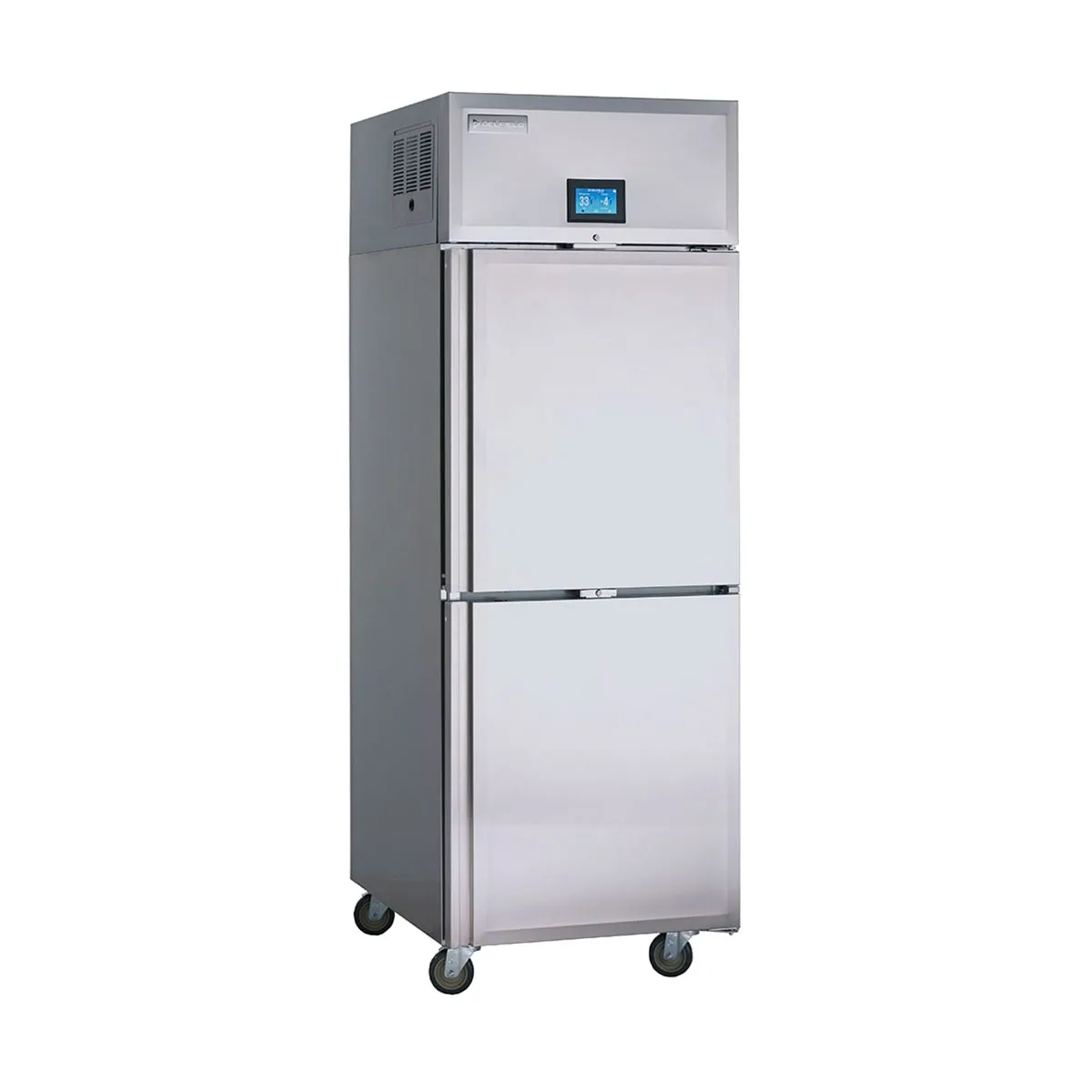 Delfield GAFPT1P-SH 30" 4-Half Solid Door Pass-Thru Freezer, Top Mounted, 23 cu. ft.