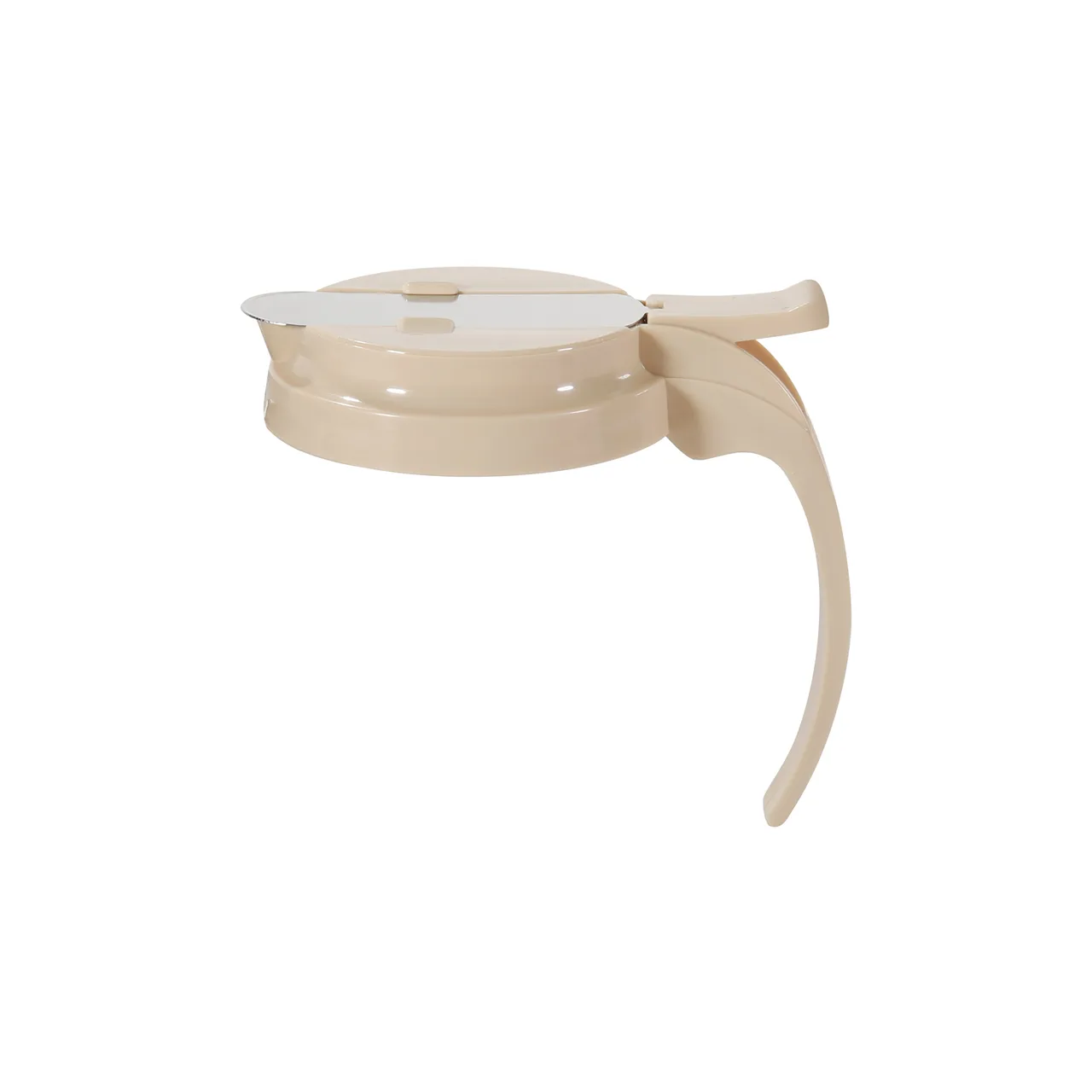 CAC China SYCP-3248BG Cap – Beige Plastic Cover for SYDP-32 and SYDP-48 Syrup Dispensers