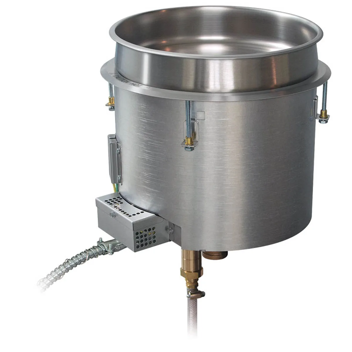 Hatco HWBHI-11QT Drop-In Heated Well, Round, Insulated, 11 Quart, Top Mounted
