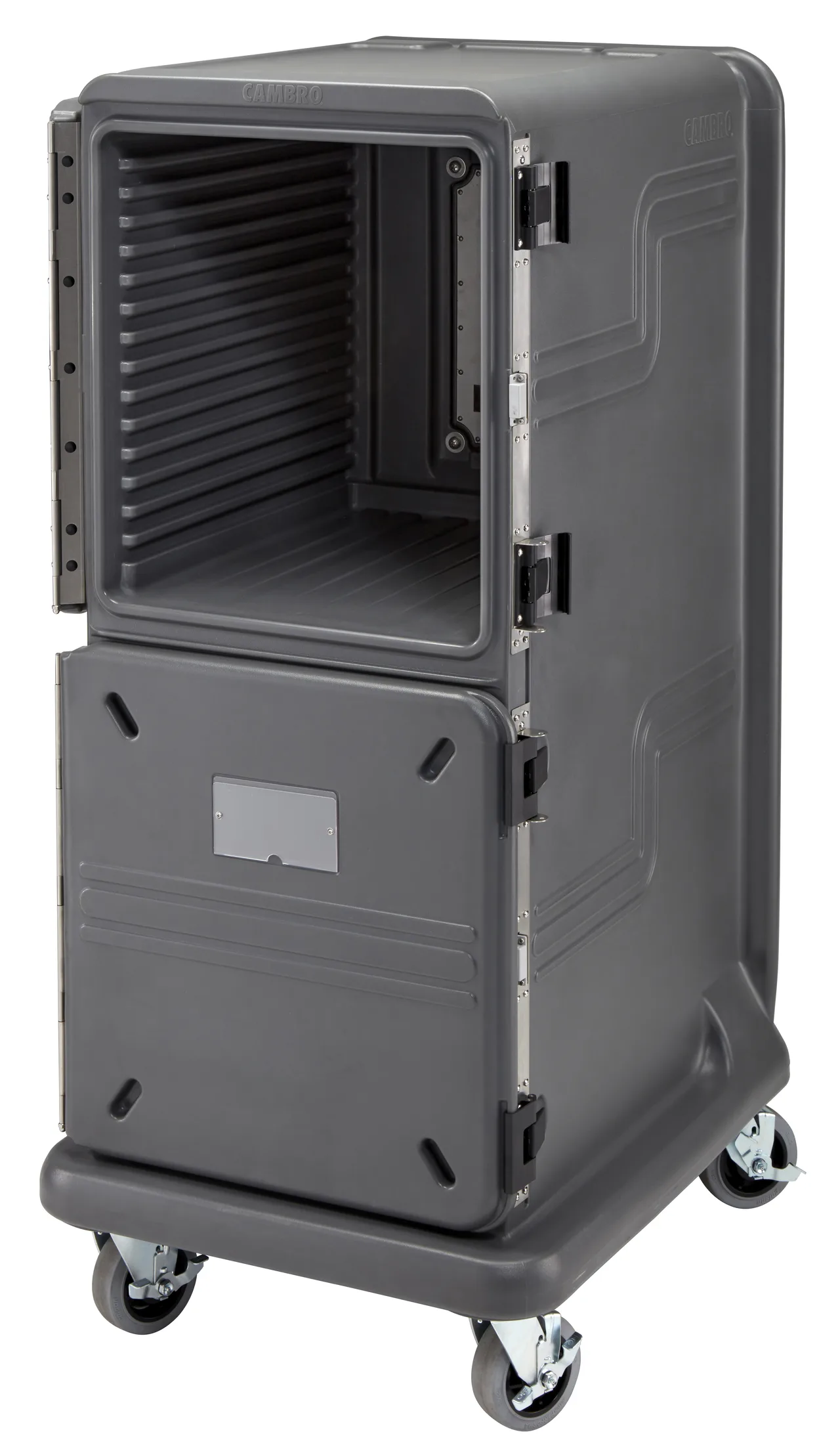Cambro PCU2000HP615 Pro Cart Ultra™ Hot/Passive Food Pan Carrier w/ 1 Active Hot / 1 Passive Compartment