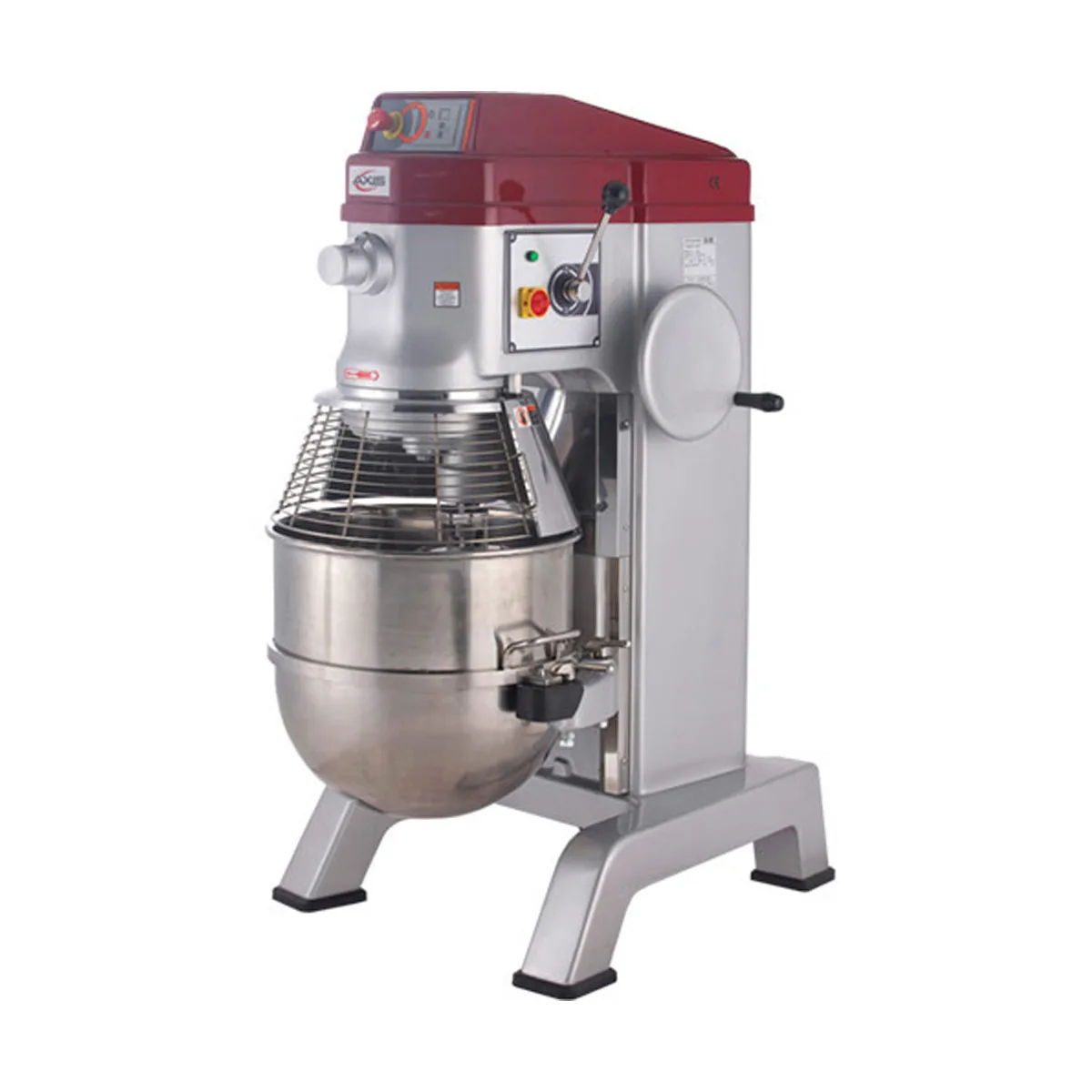 Axis AX-M60 Floor Model 60 qt Planetary Mixer with Timer, #12 HUB, 3-Speed, 3 hp