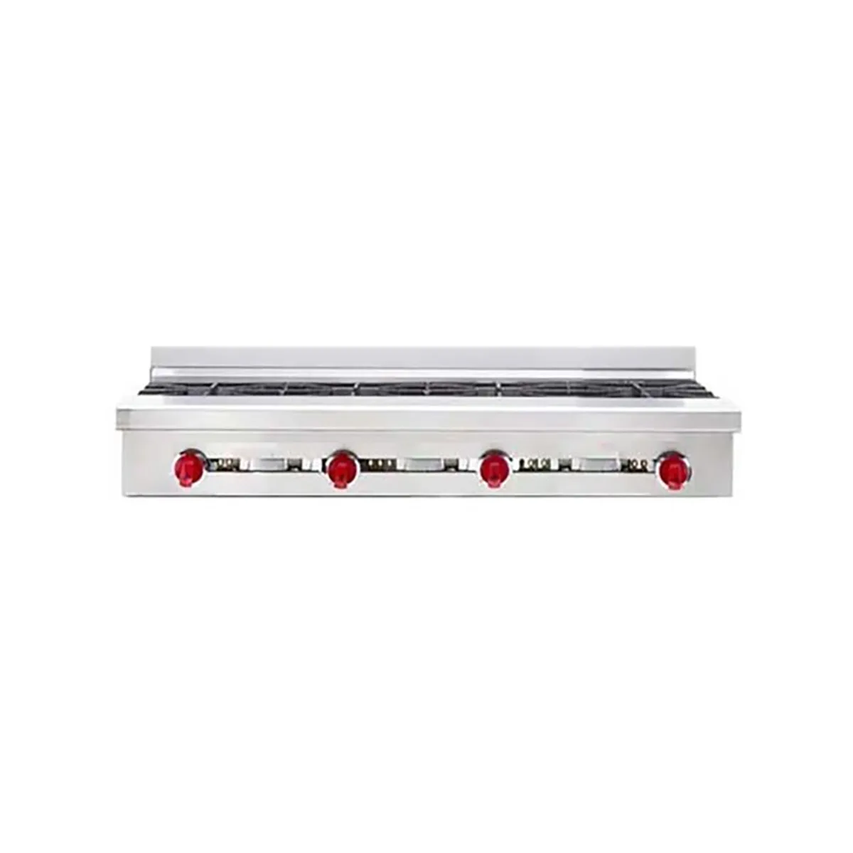 American Range ARSHP-48-4 36" Countertop Gas Hotplates w/ (4) Burners, 18" Depth, 128.000 BTU