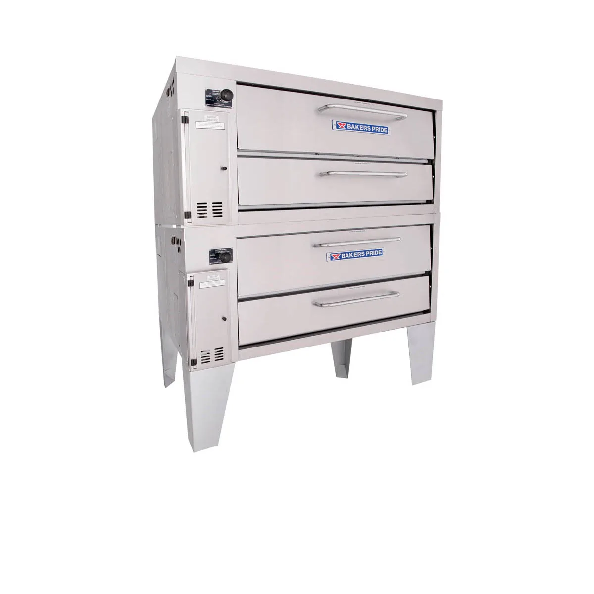 Bakers Pride 3152 57" Double Deck Gas Pizza Oven