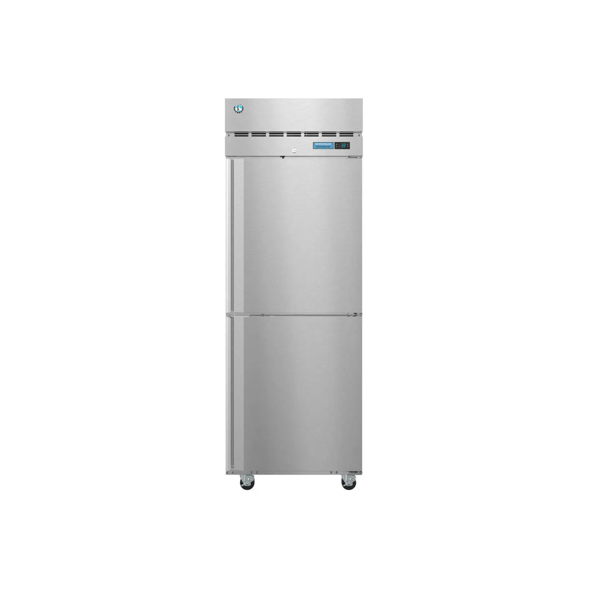 Hoshizaki R1A-HS 27" 1-Section Reach-In Refrigerator w/ Right Hinged Half Solid Door, All Stainless Steel, 23 cu. ft.