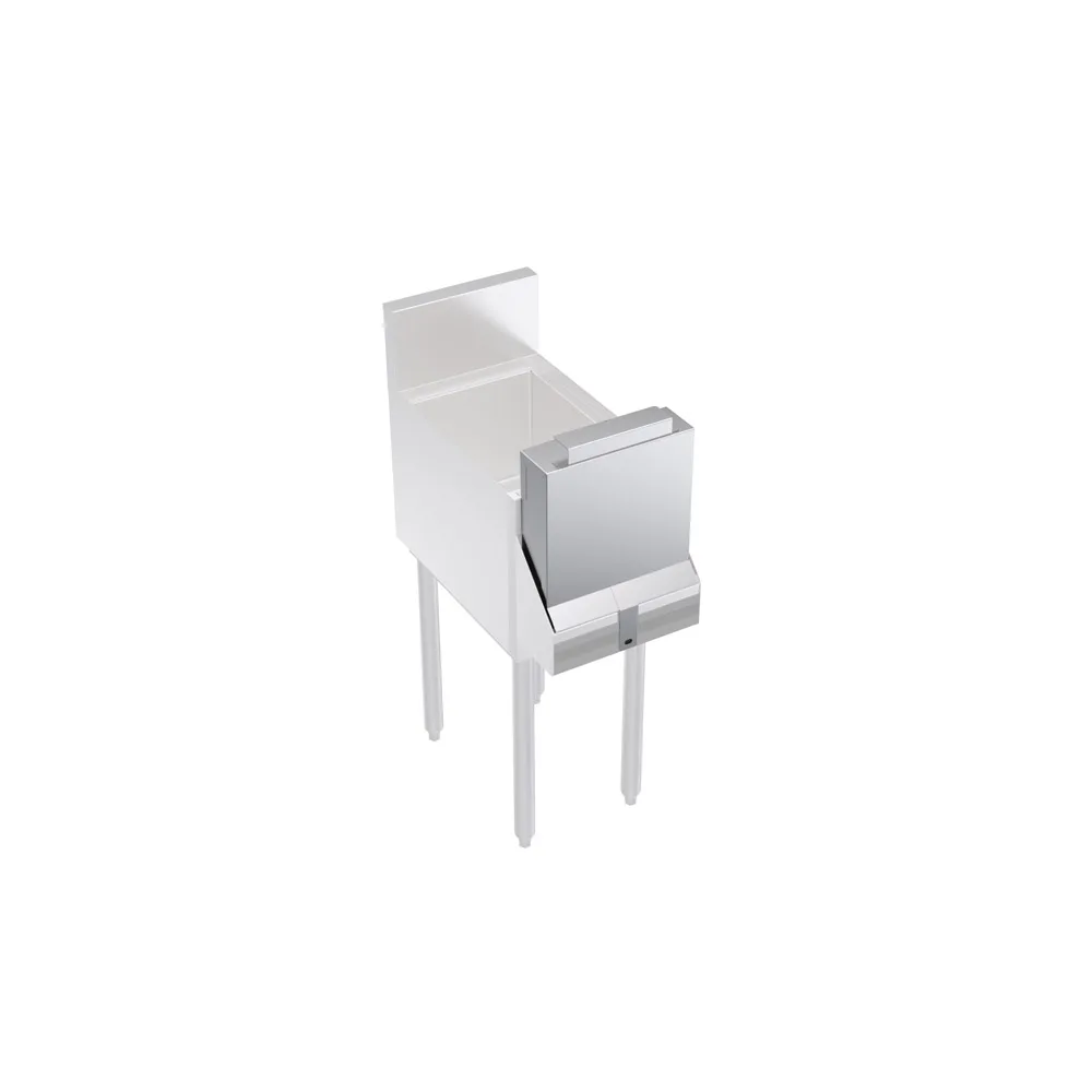 Krowne KR-SC12 Royal Series Speed Rail Locking Cover, Single 12" Stainless Steel Bar Essential