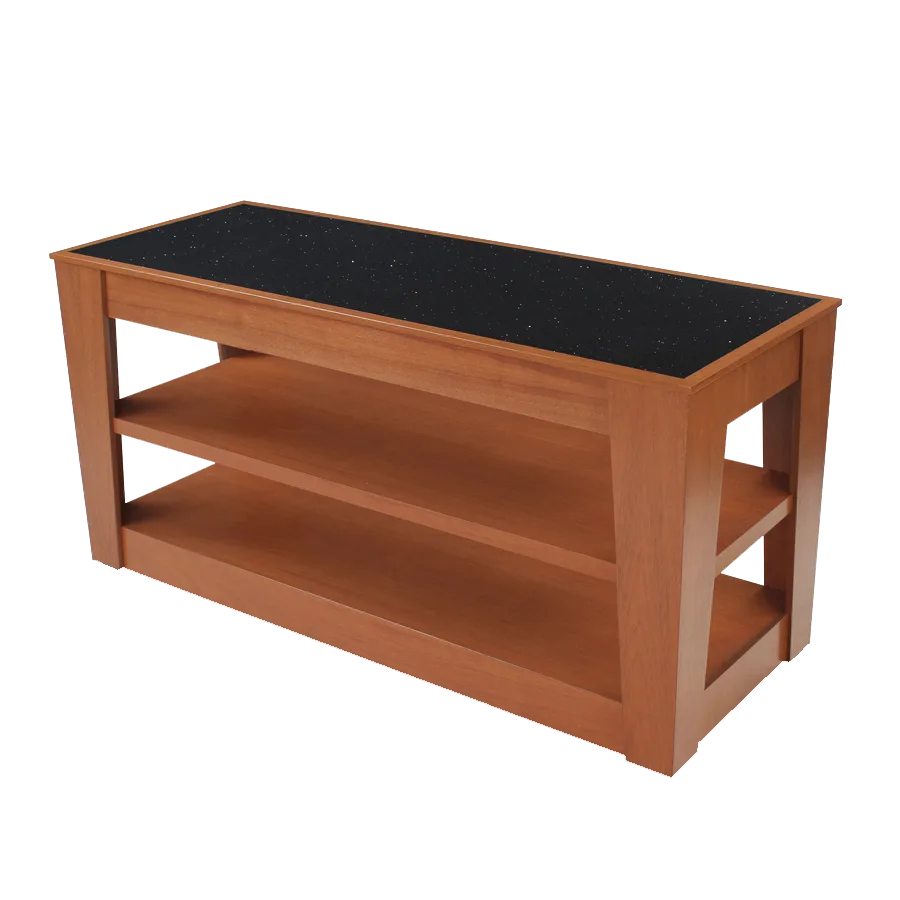 Forbes Industries 5201-8-H2 Mobile Induction Table w/ (2) Left & Right Holding/Warming Units 