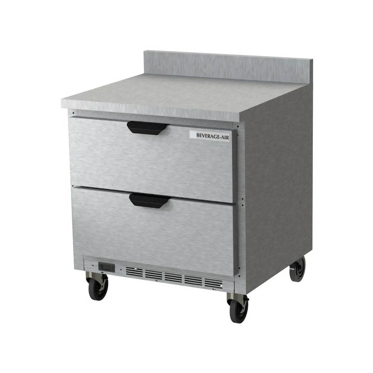 Beverage Air WTFD32AHC-2 32" 1-Section Worktop Freezer w/ 2 Drawers, 7.2 cu. ft.