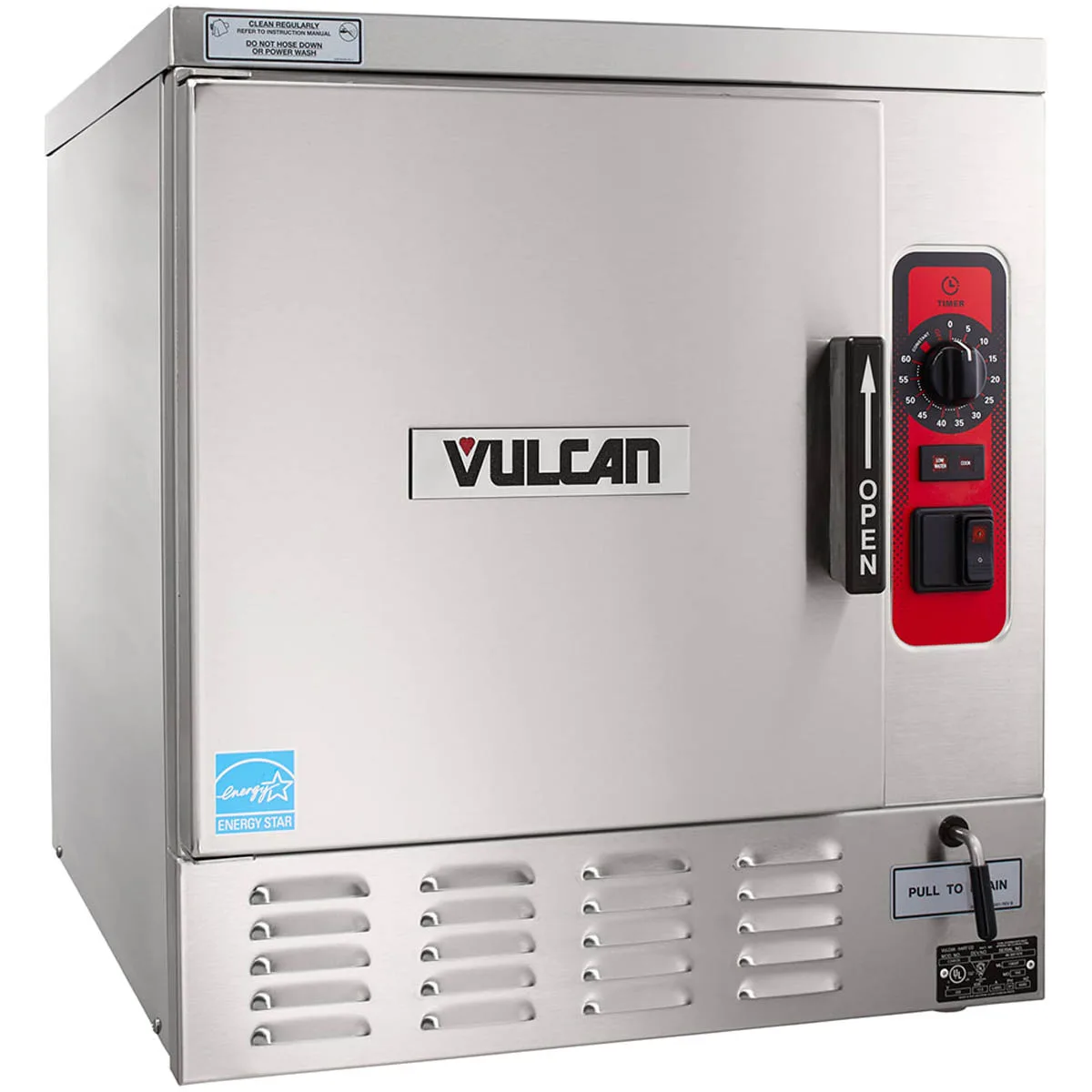 Vulcan C24EO5AF 5 Pan Boilerless Electric Countertop Steamer w/ Auto-Fill, 12 kW
