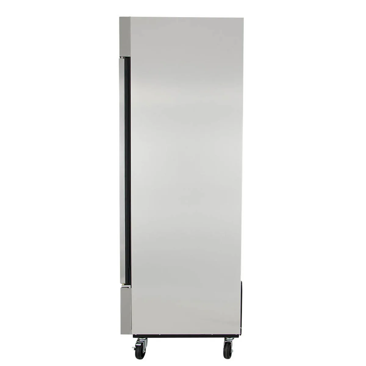 True T-35-HC 39" 2-Section Reach-In Refrigerator w/ 2 Solid Doors, Bottom Mount, Stainless Steel Front-Aluminum Sides