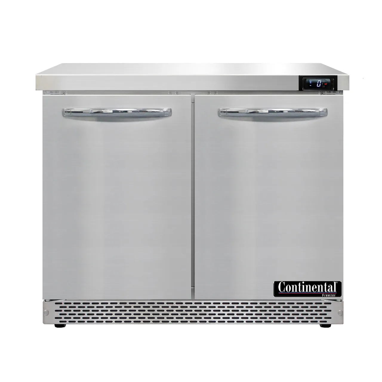 Continental Refrigerator SWF36N-FB 36" 2-Section Worktop Freezer w/ 2 Doors, 10.3 cu. ft.