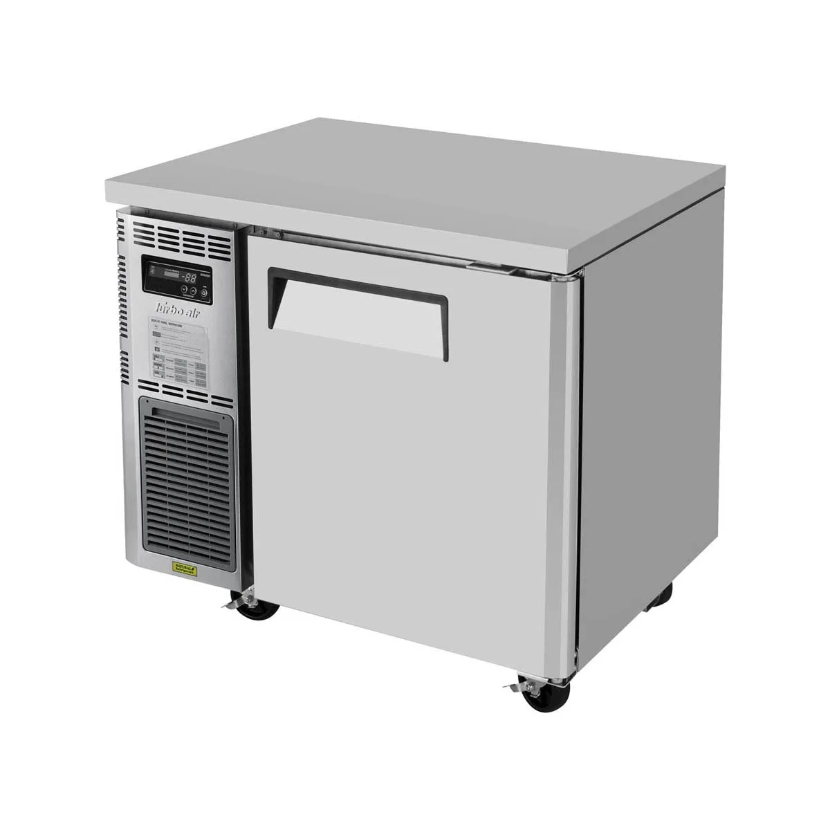 Turbo Air JUR-36-N6 35" 1-Section Undercounter Refrigerator w/ 1 Door, 6.4 cu. ft.