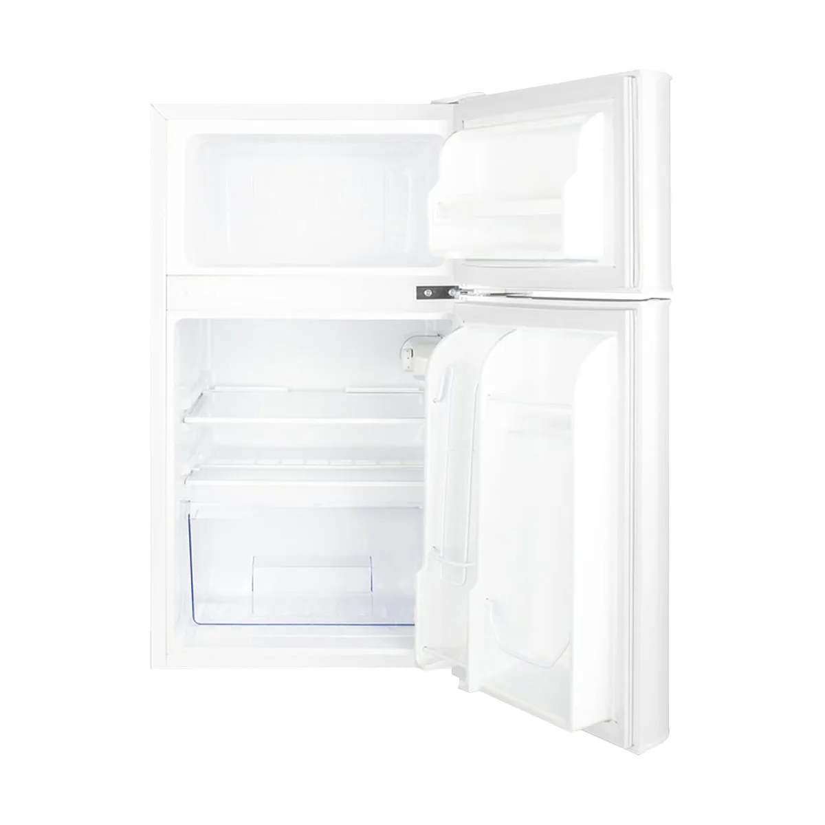 Summit CP34W 19" Compact Refrigerator Freezer in White, Can Storage, 3.2 cu. ft.