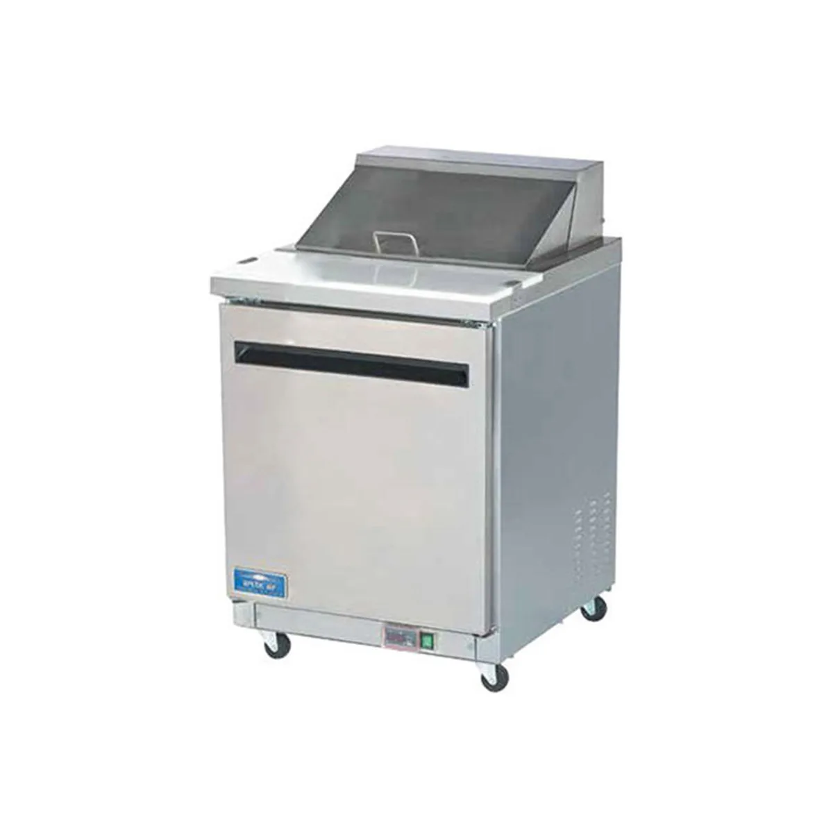 Arctic Air AST28R 29" One Section Sandwich & Salad Prep Table w/ 1 Door, 8 pans, 6.5 cu. ft.