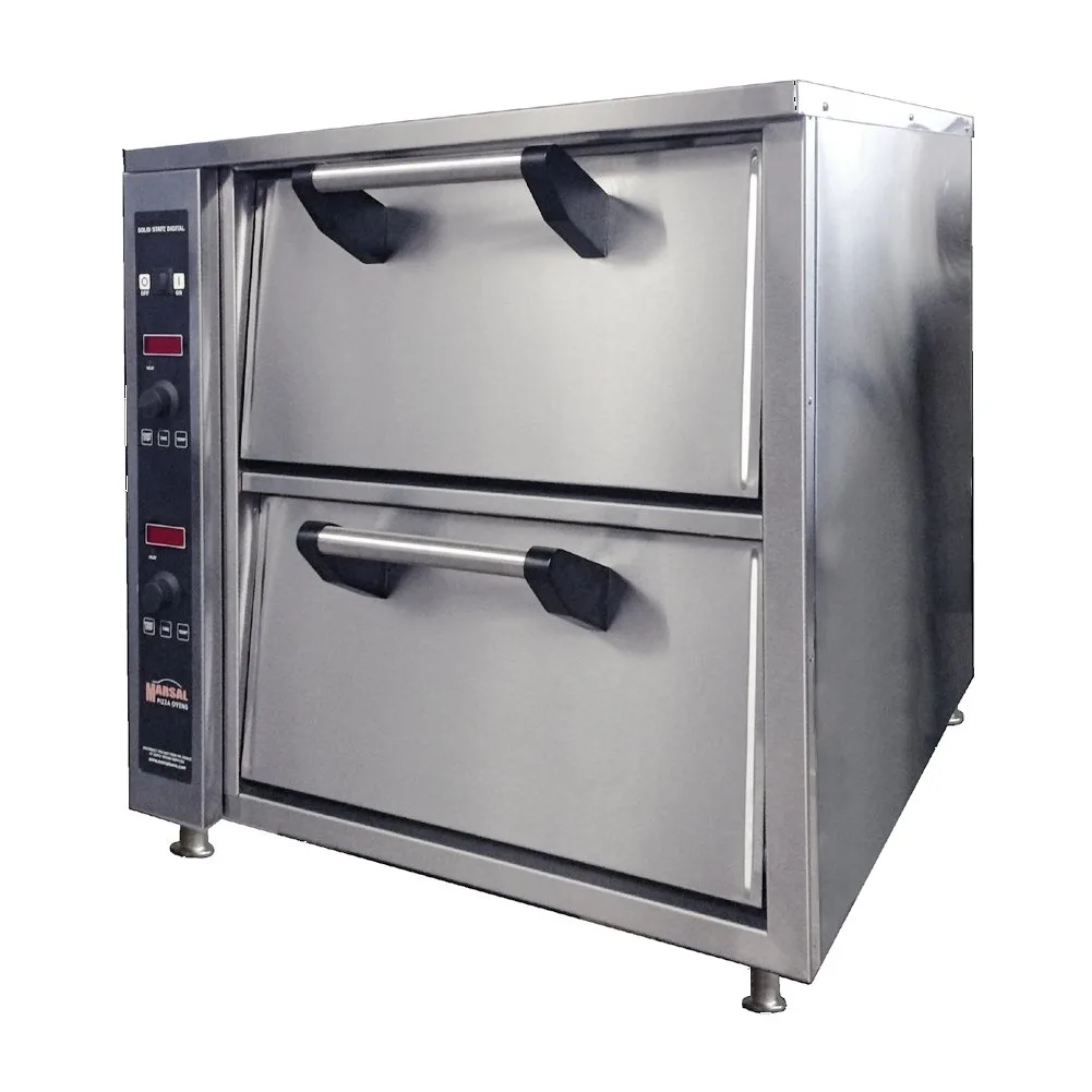Marsal CT302 30" Electric Countertop 4-Deck Pizza Bake Oven w/ (4) 18" Pie Capacity, 2 Doors