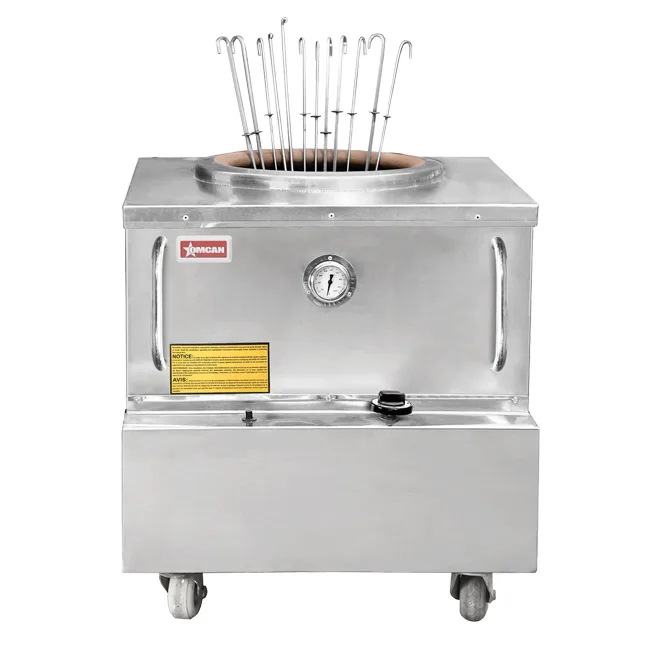 Omcan USA 47338 (47338) Tandoor Clay Oven, Natural Gas, 24"W X 24"D X 36"H
