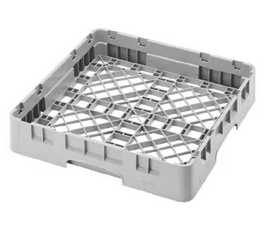 Cambro BR258186 Camrack Base Rack, Full Size, 1 Compartment, Polypropylene, Navy Blue, 19-3/4" x 19-3/4" x 3-1/4"