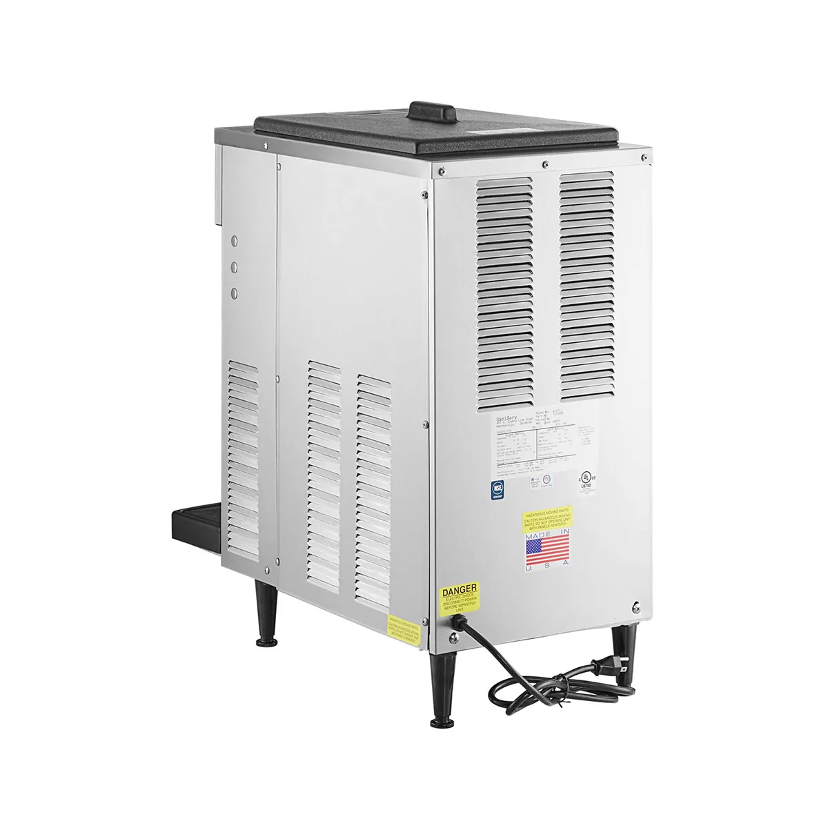 SaniServ 707 Cylinder Type Frozen Cocktail/Beverage Freezer w/20 qt. Hopper -1/2hp-115V - Single