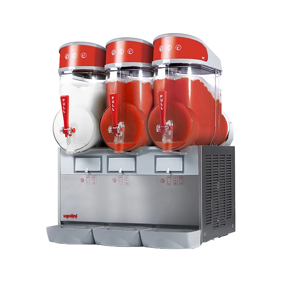 Omcan USA 49083 Bowl Type Non-Carbonated Granita/Frozen Drink Machine w/2.6 gal -1300W/115V- Triple