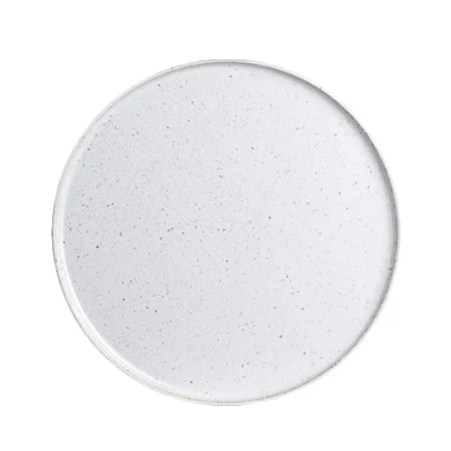 Steelite 6415MY021 Round Tray, 6" Diameter, Porcelain, Wabi Sabi Lichen Design, Rene Ozorio - 1 Dozen