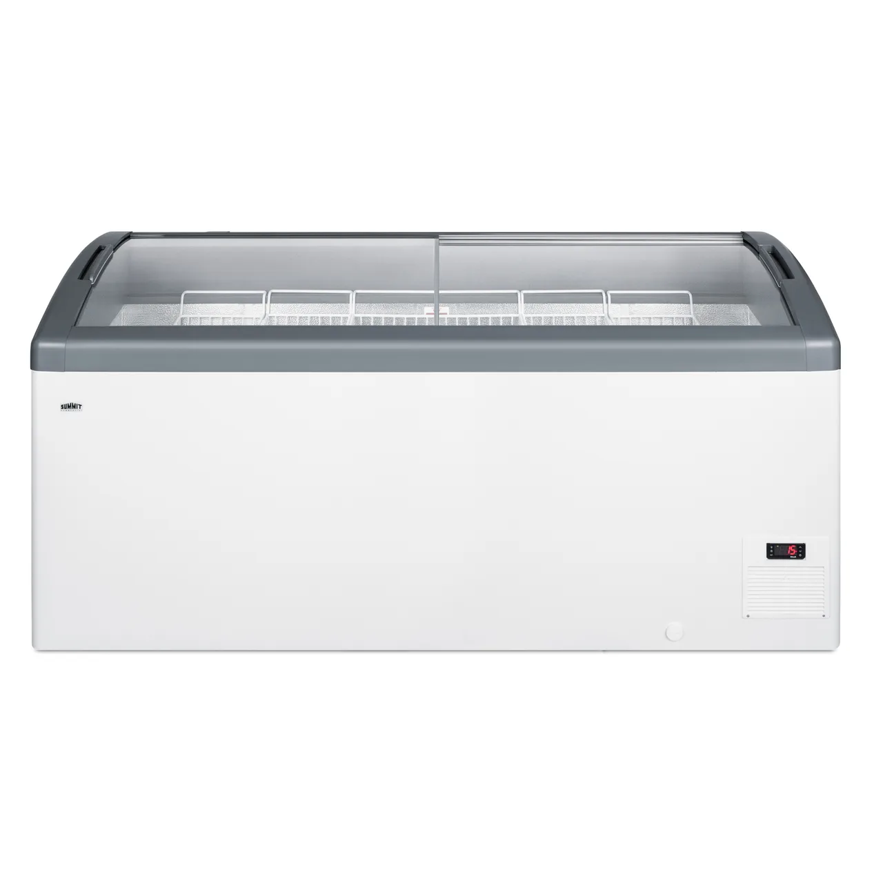 Summit FOCUS171 Chest Freezer, 67" White, 17.1 cu ft, Lids, Temp -13°F/+23°F, Baskets, R290, 115V UL