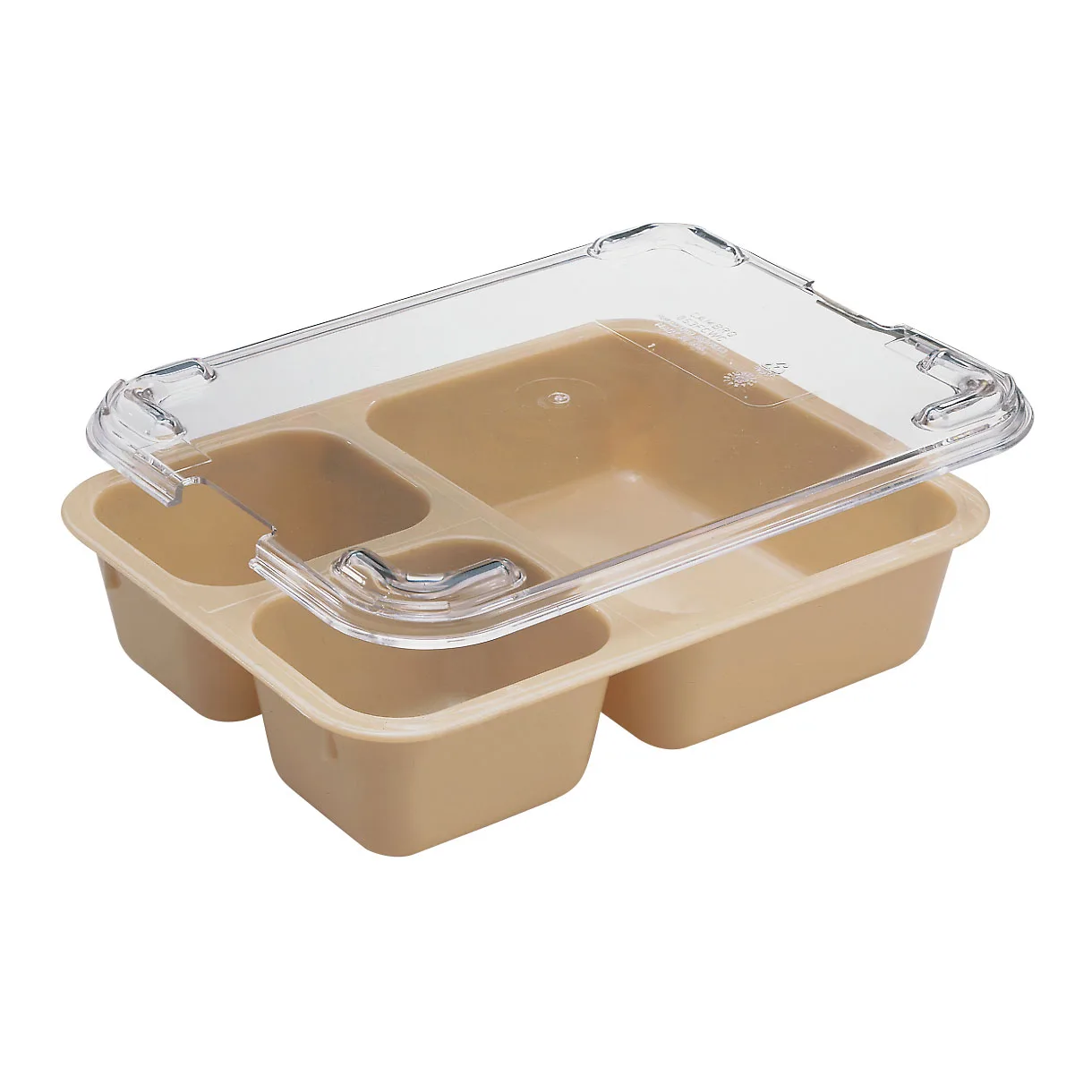 Cambro 853FCWC135 Tray Cover - Clear Polycarbonate Lid, 8-13/16" L x 6-3/4" W x 1/4" D, NSF