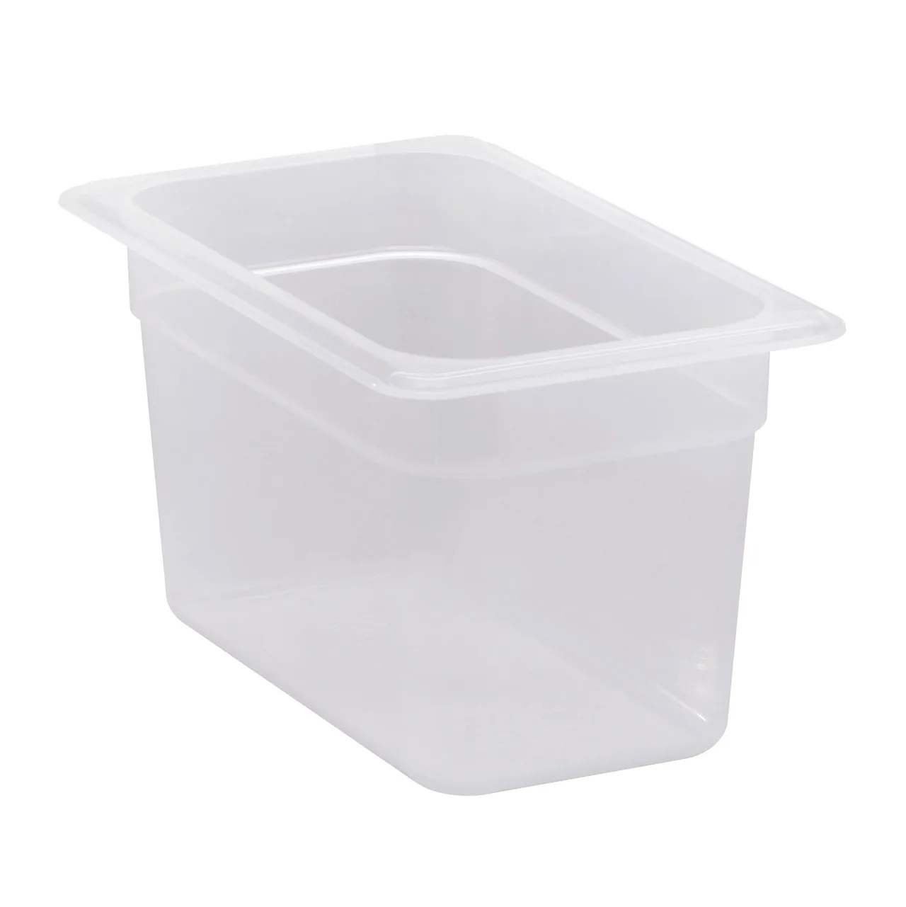 Cambro 46PP190 Food Pan – 1/4 Size, 6" Deep, Translucent Polypropylene, NSF