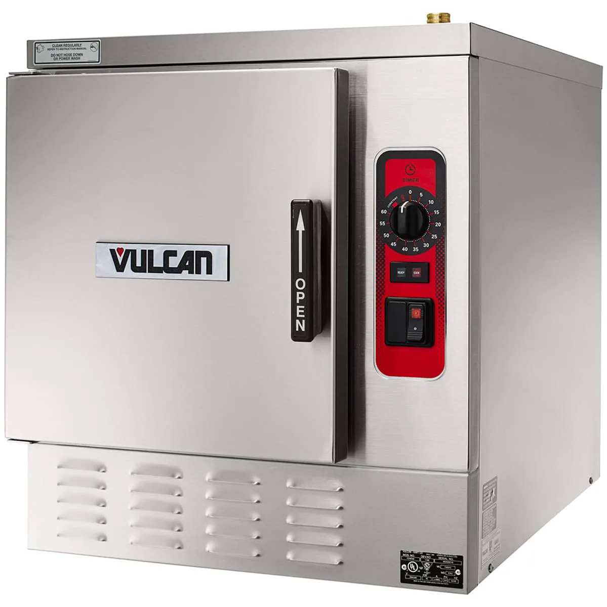Vulcan C24EA5-LWE 5 Pan Countertop Electric Convection Steamer w/ Low Water Energy Control