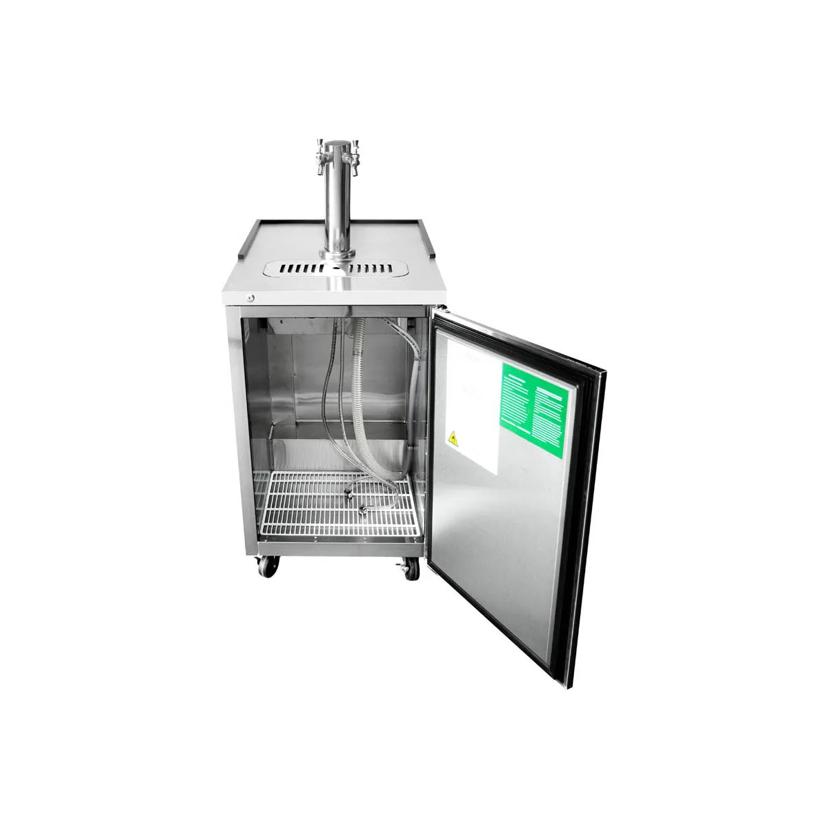 Atosa USA MKC23GR 23" 1 Tower Draft Beer Cooler Dispenser, 7.1 cu. ft.