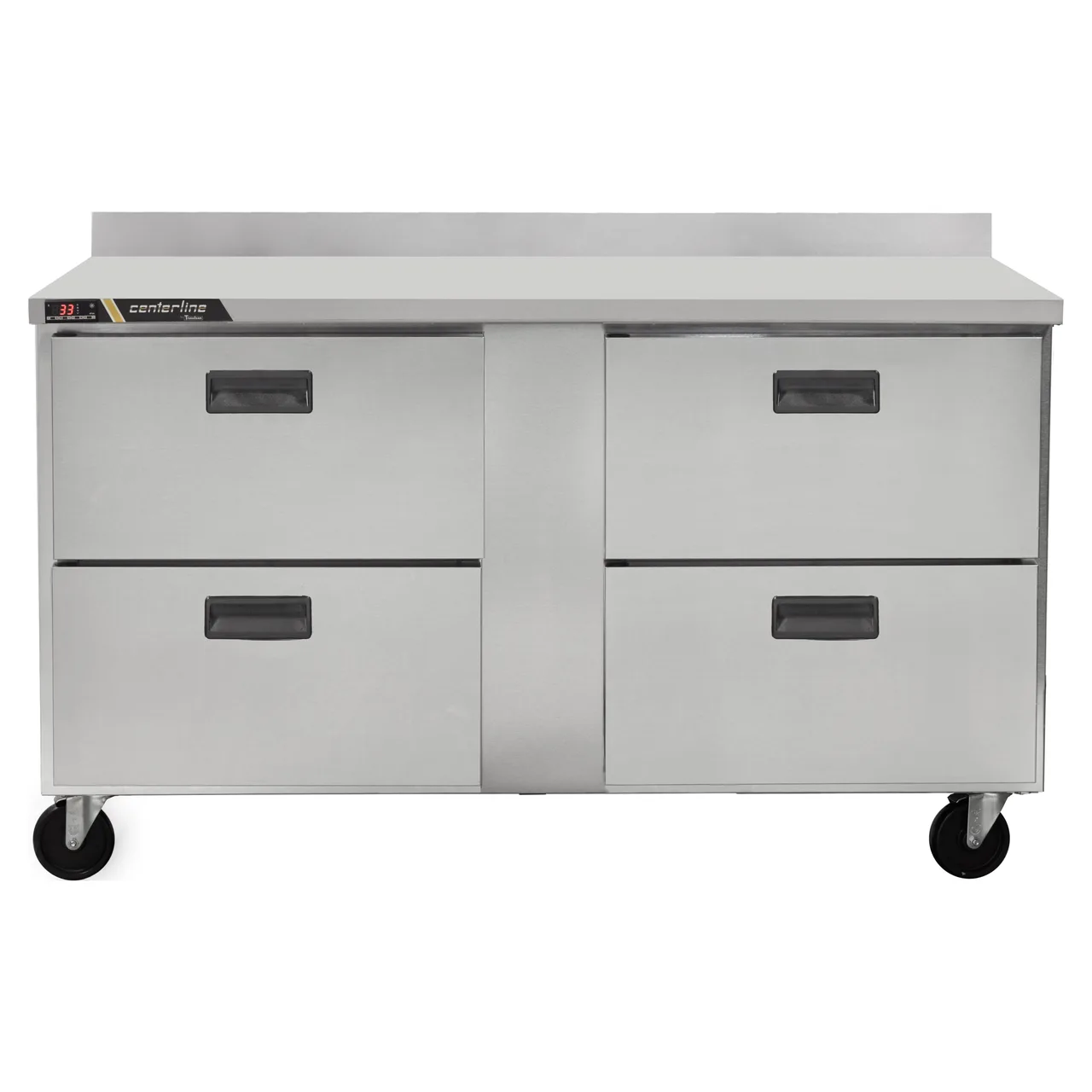 Traulsen C Series CLUC-60F-DW-WT 60" 4 Drawers Worktop Freezer, 17 cu. ft.