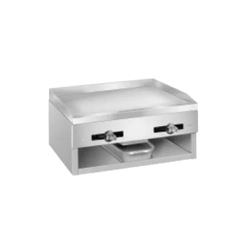 Comstock-Castle 10T20 20" Countertop Gas Griddle with Thermostat / Solid State Controls, 24.000 BTU