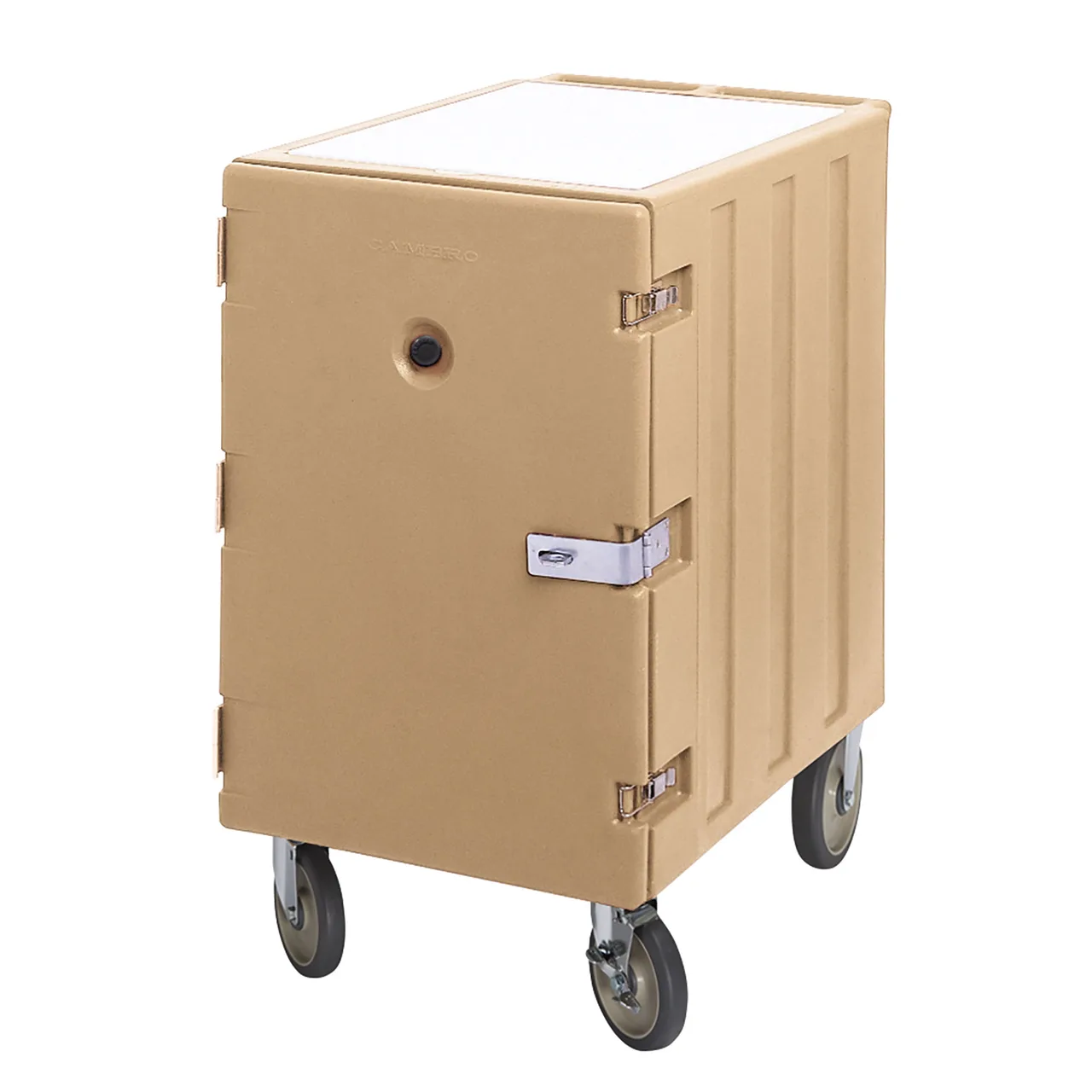Cambro 1826LTCSP157 Beige Insulated Food Carrier w/ 13 Pan Capacity, Security Package - Camcart®