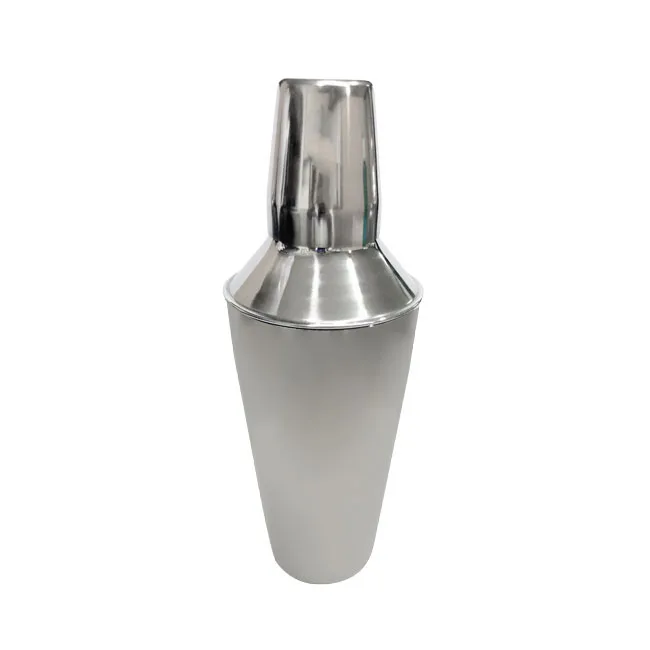 Omcan USA 80828 Bar Cocktail Shaker Set, 28 oz, 3-Pc Stainless Steel, Mixology Essential