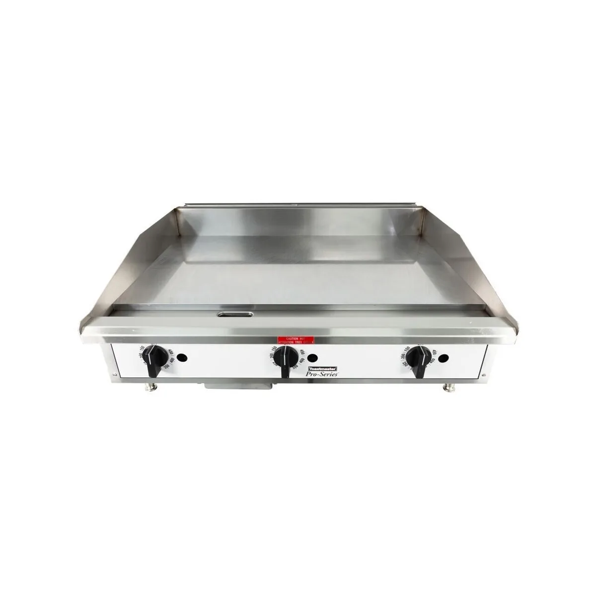 Toastmaster TMGT36 36" Countertop Thermostatic Gas Griddle, 3/4" Steel Plate, 60.000 BTU