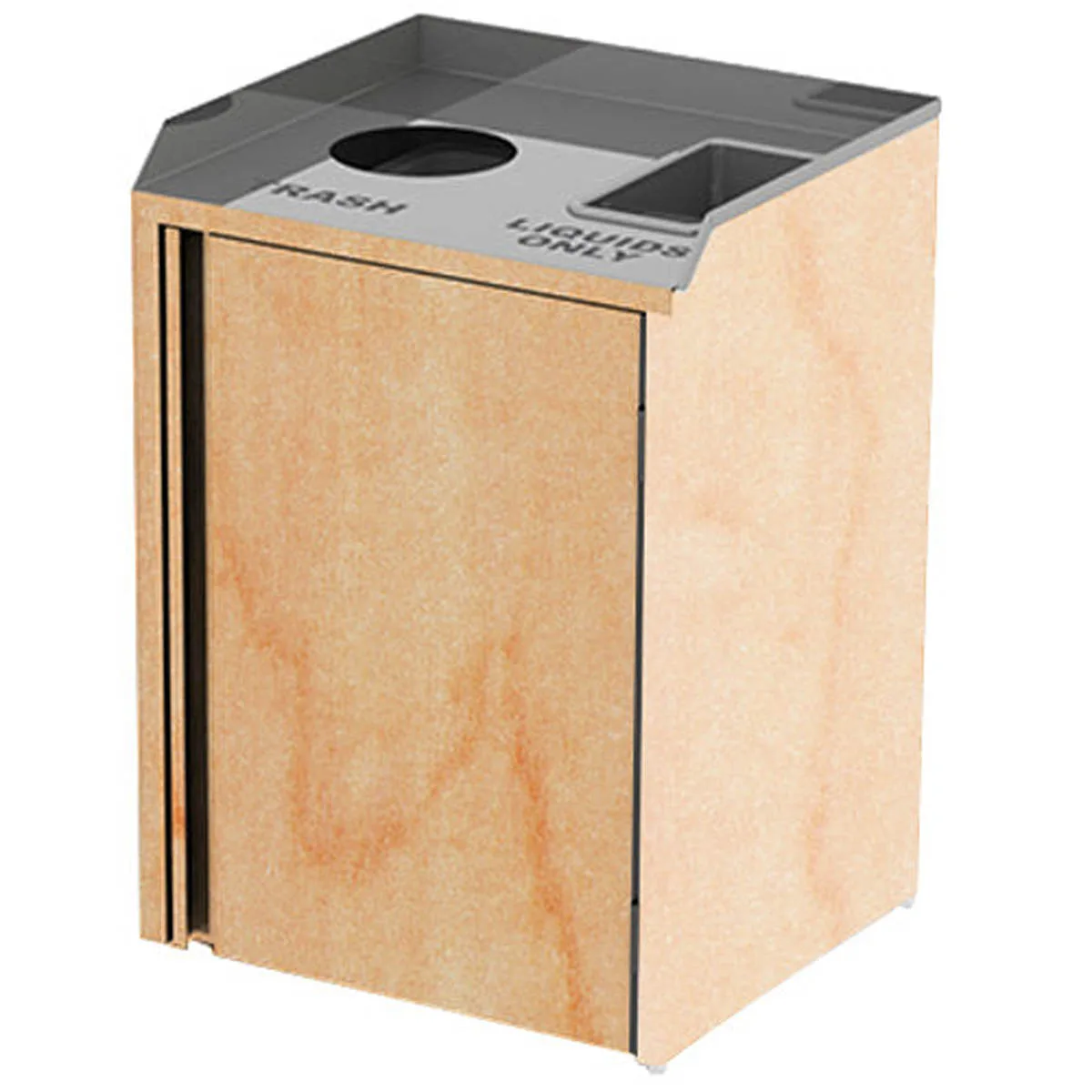 Lakeside 3420 Waste Station, 26-1/2"W X 23-1/4"D X 34-1/2"H, Top Access