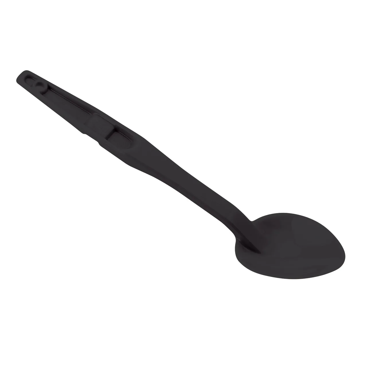 Cambro SPO13110 - 13" Black Poly Serving Spoon, Non‑Insulated, -40°F to 300°F, NSF
