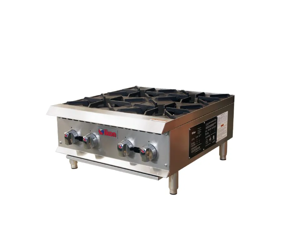 IKON IHP-4-24 LP Gas Countertop Hotplate