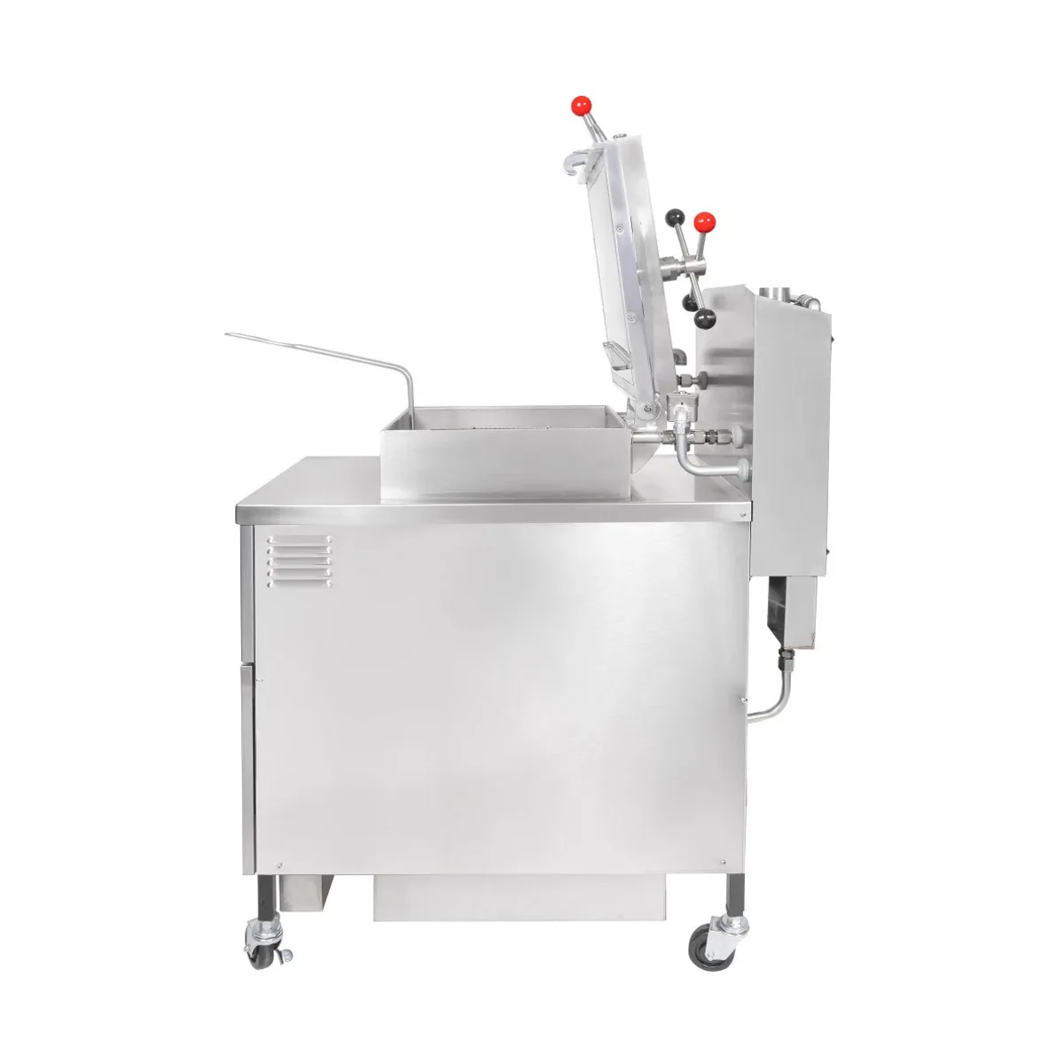 Henny Penny PFG600.18 Gas Pressure Fryer w/ 43-lb Oil Capacity, Rectangular Frypot, 12 PSI
