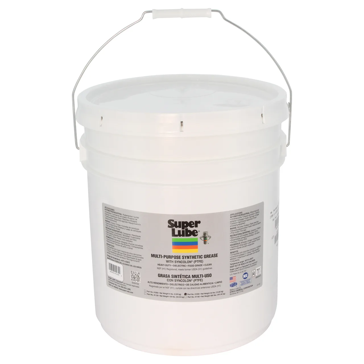 Alfa International 41030 Super Lube Grease, 30 Lb. Pail, Nsf, Replaces Oem 41030