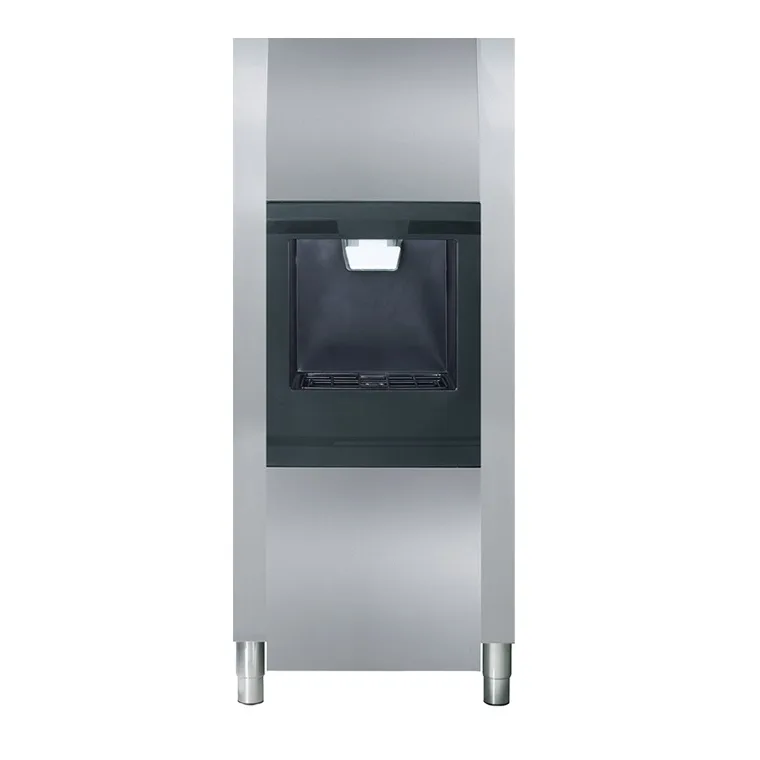ITV Ice Makers DHD 130-22-W 22" Cube Hotel Ice & Water Dispenser, 128 lb Bin