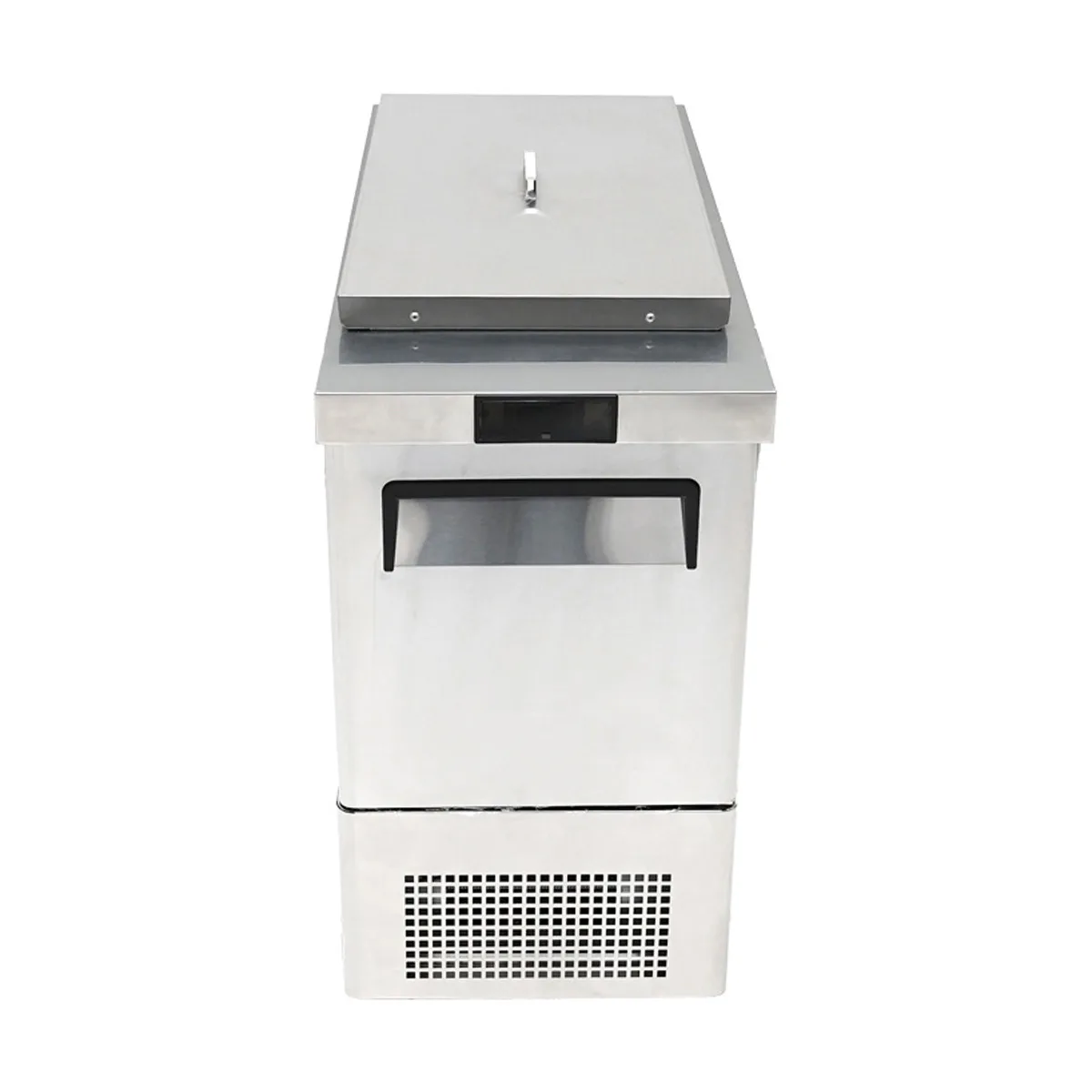 Atosa USA MSF17GR-NTCV 17" One Section Sandwich / Salad Prep Table w/ 1 Door, 8 pans 3.7 cu. ft.