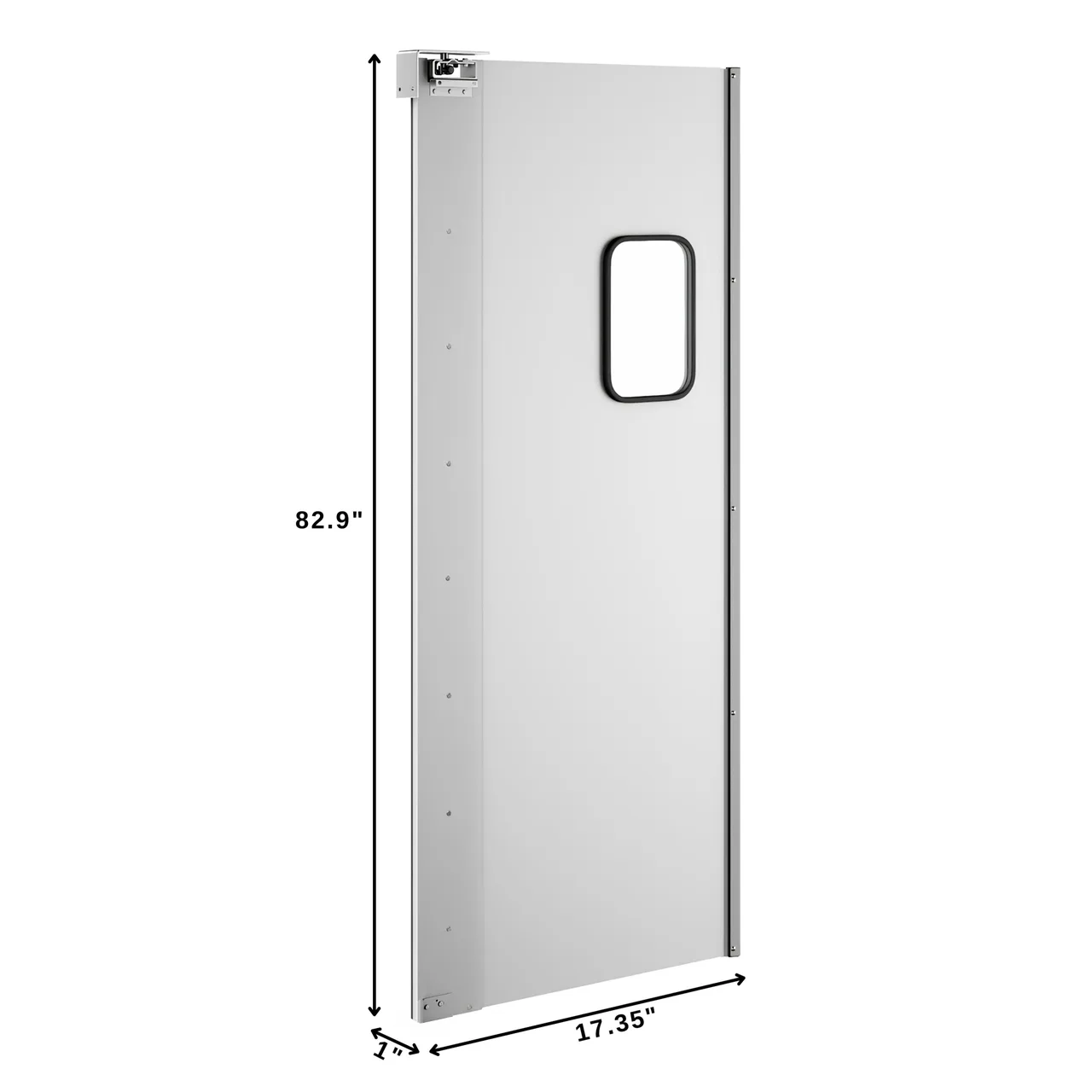Koolmore KM-SWD36 Traffic Door, Aluminum, Single Panel