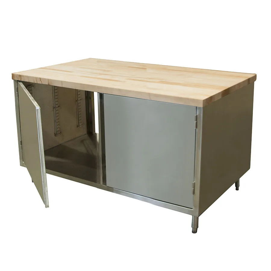 BK Resources CMT-3660H2 Dual Access Chef Table