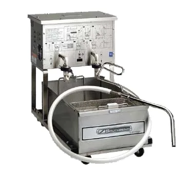 Southbend SBF18 Mobile Fryer Filter w/ 75-Lb Capacity, One-Way Pump & Hose, 120V, 1/3 HP