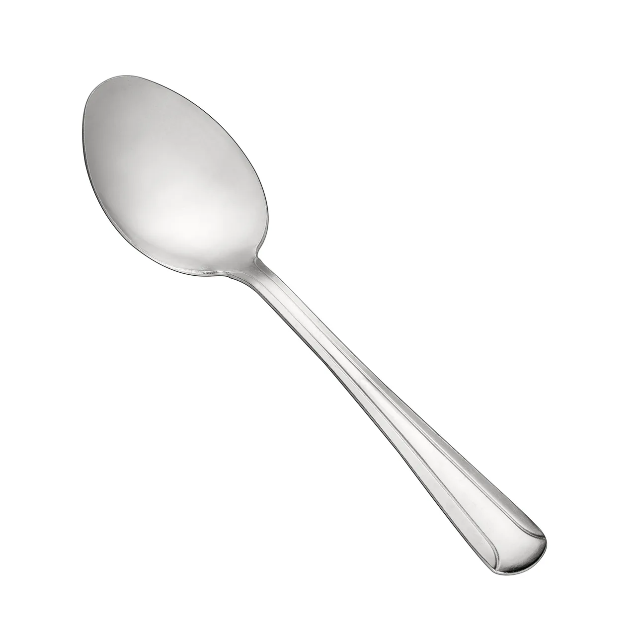 CAC China 1001-10 Dominion Tablespoon, 7-5/8" Length, Medium Weight, 18/0 Stainless Steel - 1 Dozen