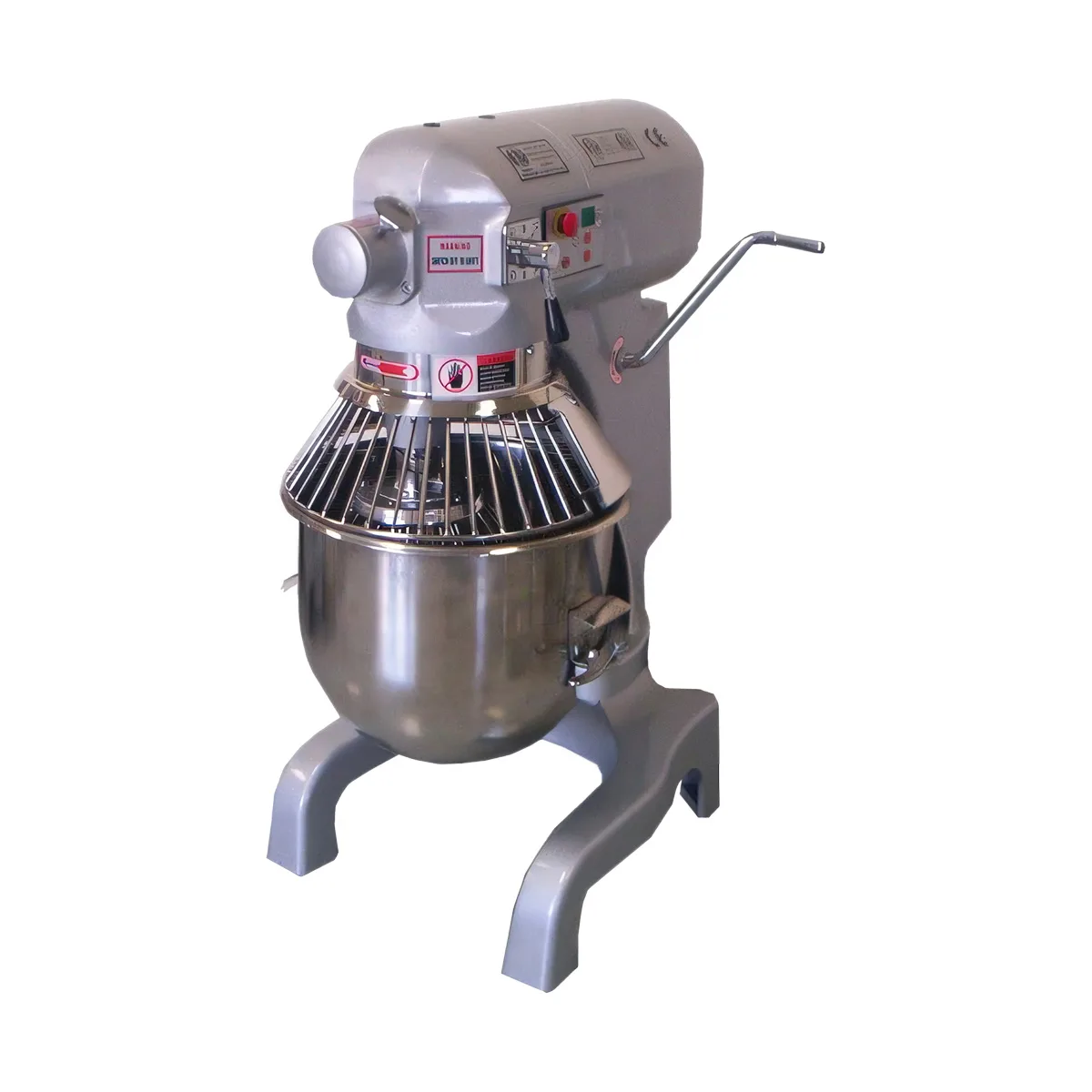 DoughXpress DXP-PM020 Countertop 20 qt Planetary Mixer with Timer, #12 HUB, 3-Speed, 1/2 hp